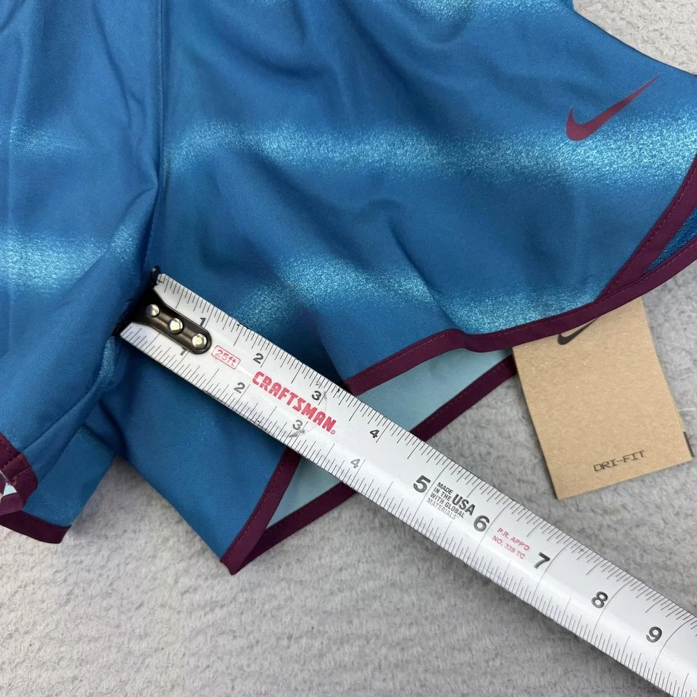 Nike Shorts Kids Medium Blue Stripe Dri-FIT‎ Running Training 3.5